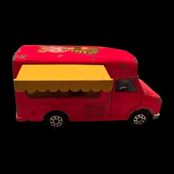 Majorette No.224-259 Fourgon Ice Cream Van Original Vintage Diecast - Picture 2 of 6